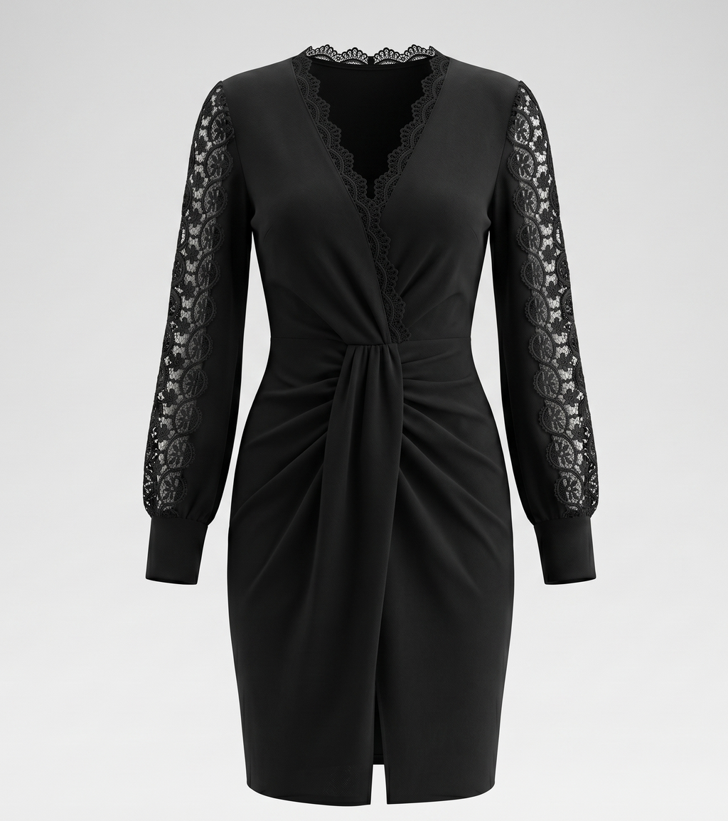 Black Dress Classic Fit