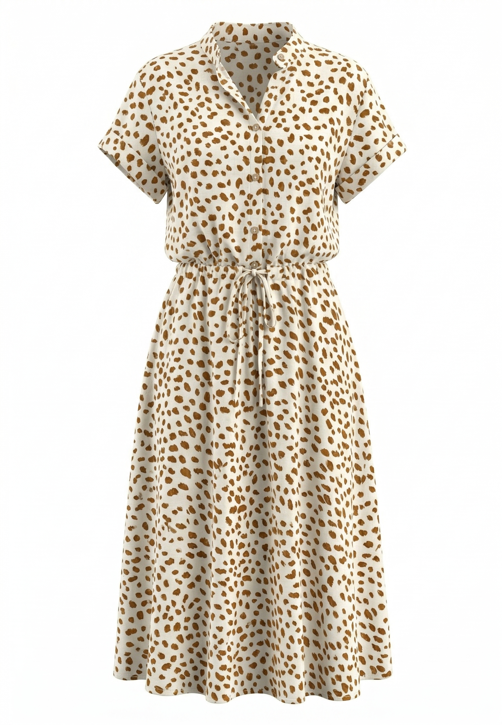Tiger Print Maxi Dress